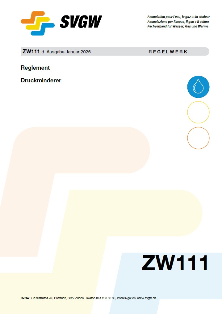 ZW111 d - Reglement; Druckminderer
