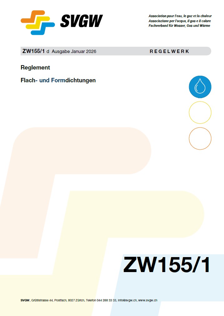 ZW155 d - Reglement; Flach- und Formdichtungen