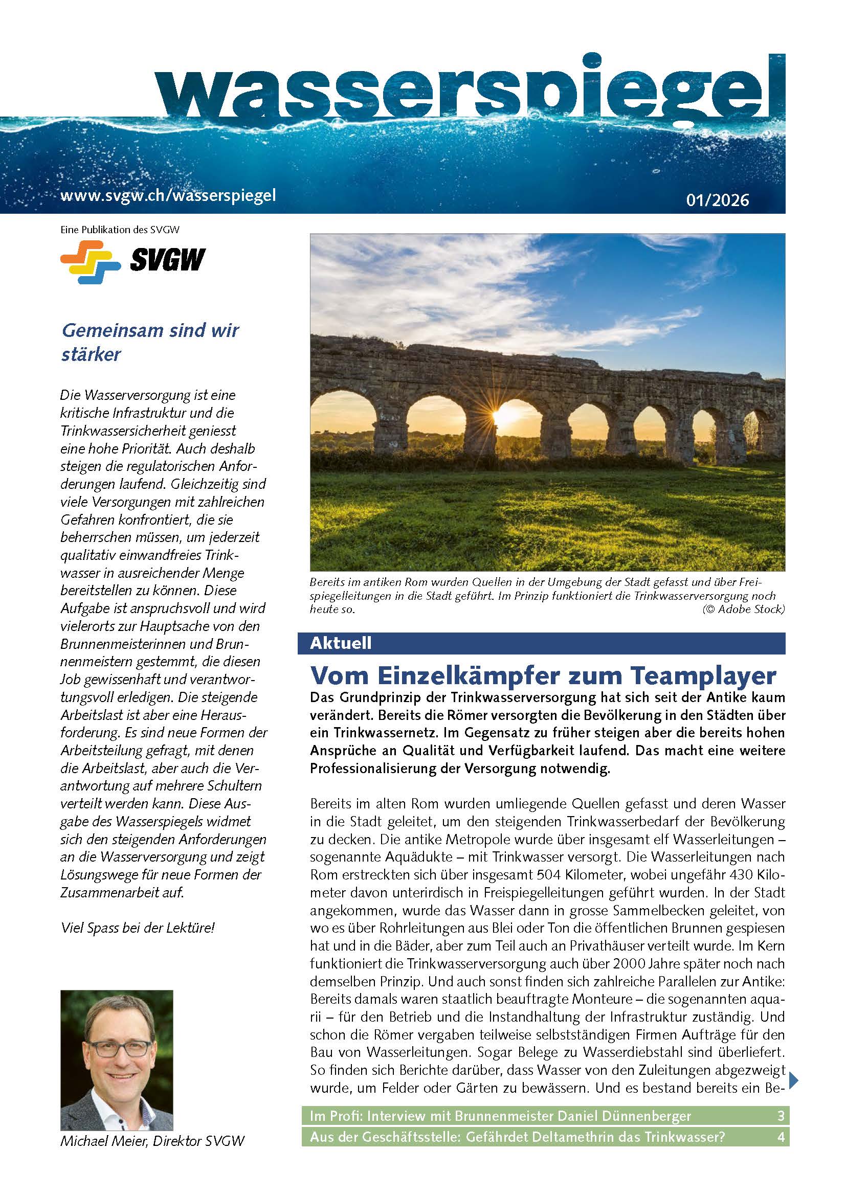 Wasserspiegel 01 | 2026