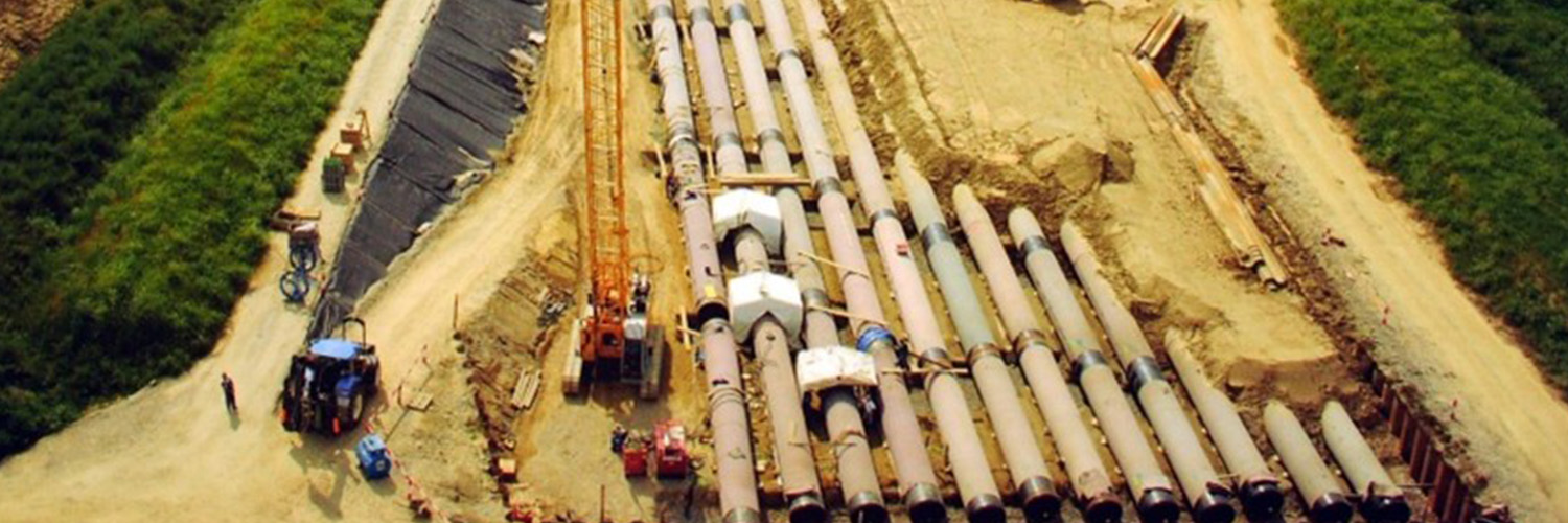 Bauen von Versorgungsnetzen