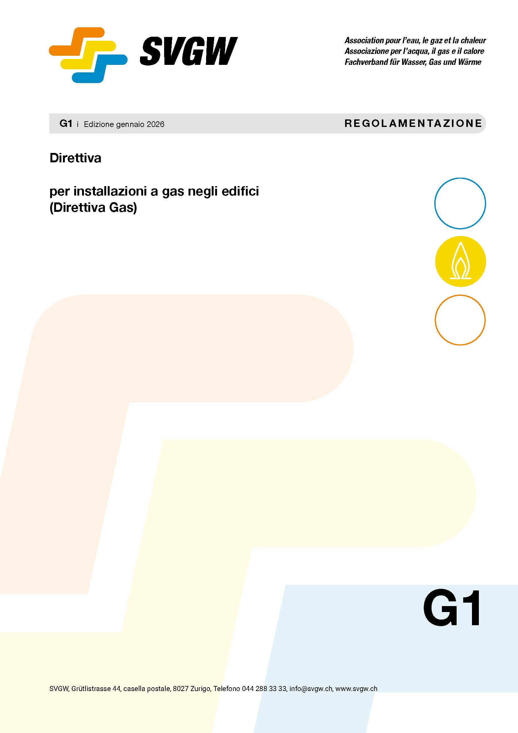 G1 i Direttiva per installazioni a gas negli edifici (Direttiva Gas)