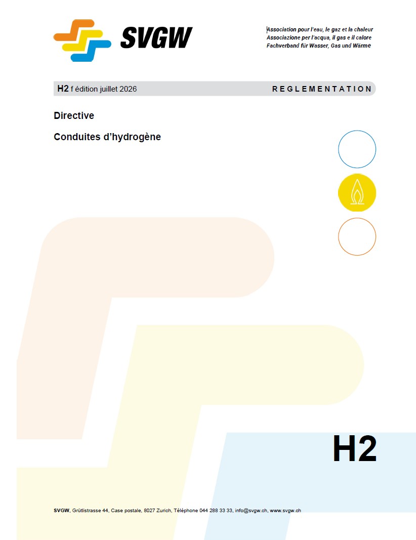 H2 f Directive; Conduites d'hydrogène