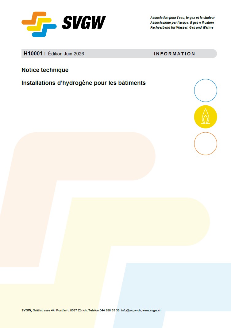 H10001 f Notice technique; Installations d’hydrogène pour les bâtiments