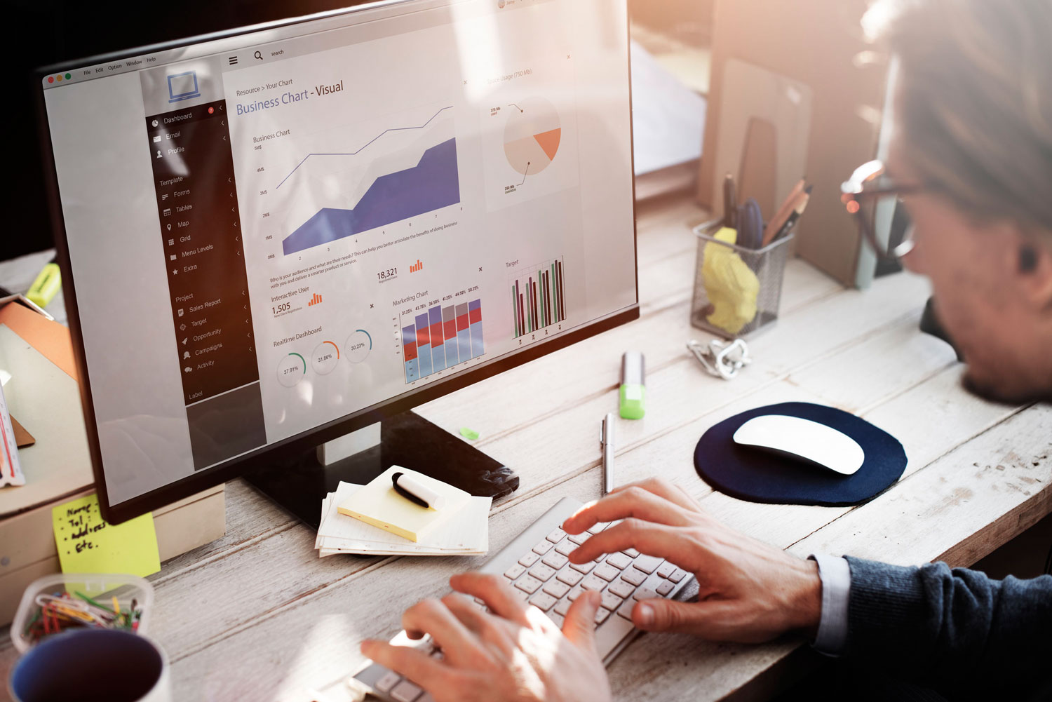 Comptage du gaz, données et statistiques