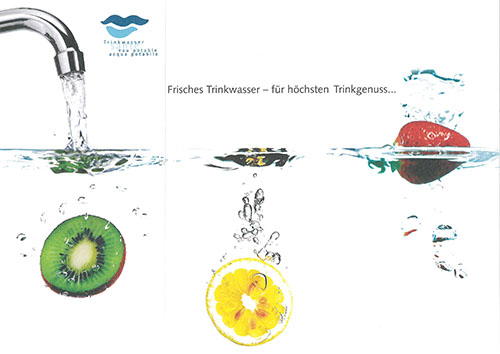 TW; Trinkwasser Flyer A3 -Tipps für höchsten Trinkgenuss, Pack à 100 Stk.