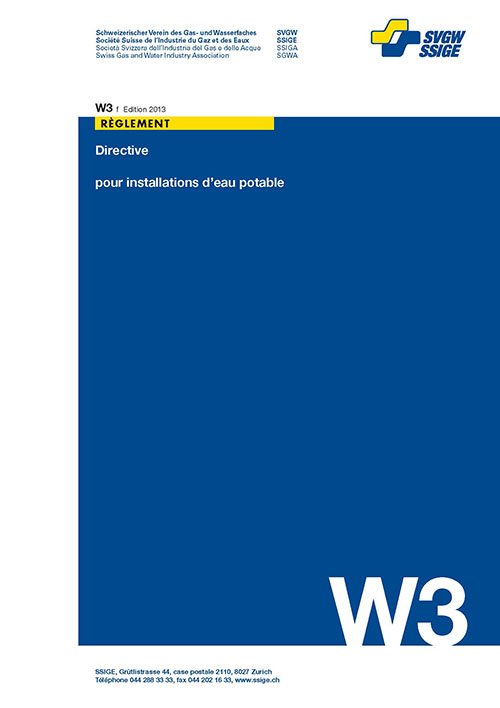 W3 f Directive pour installations d'eau potable incl. Compléments 1+2+3+4 (2)