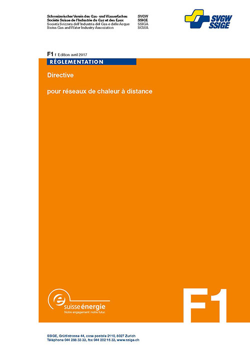 F1 f Directive pour réseaux de chaleur à distance (1)