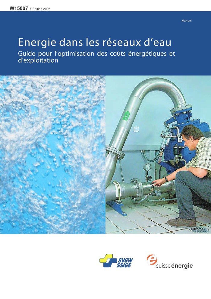 W15007 f Information;Guide: Energie dans les réseaux d'eau (1)