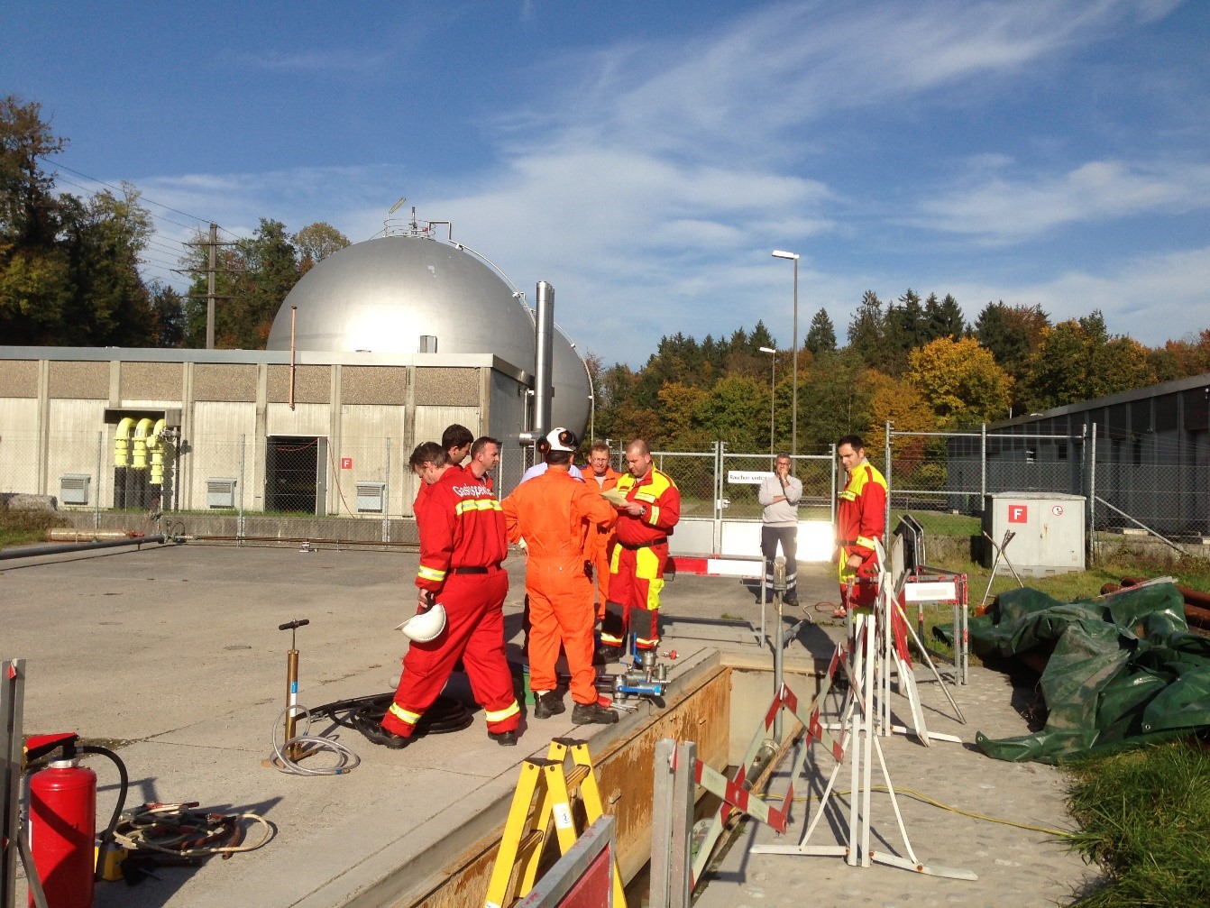 TISG26-004_1 «Sicheres Arbeiten an gasf. Leitungen + Installationen»,  Littau