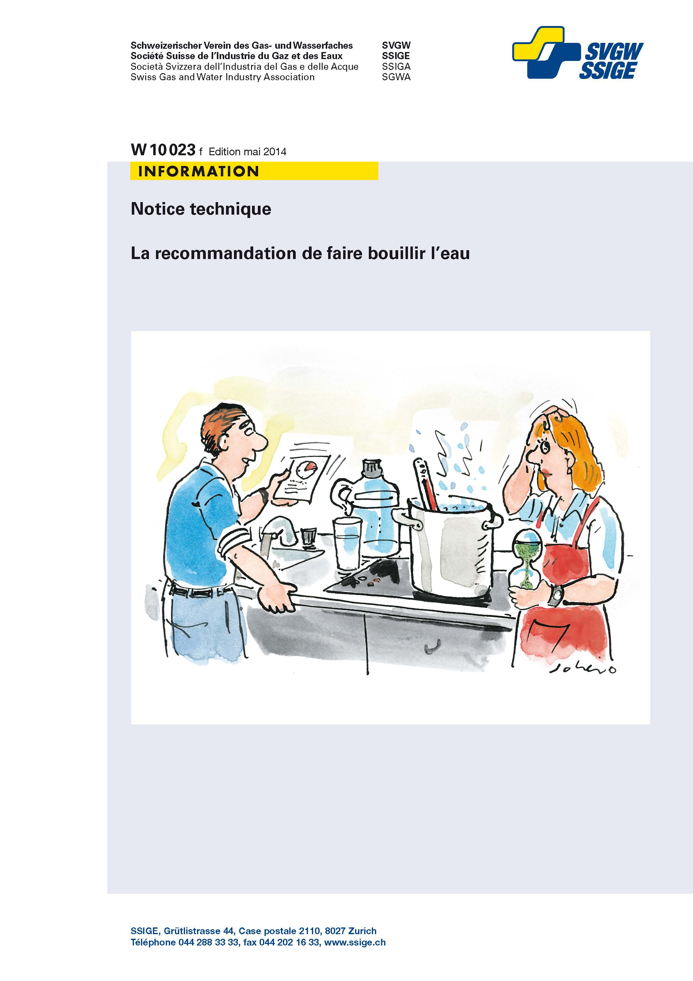 W10023 f Notice technique; La recommandation de faire bouillir l'eau (1)