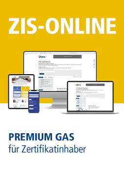 Online-Abo «ZIS Premium Gas» für Zertifikatsinhaber (min. Vertragsdauer 1 Jahr)