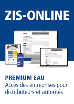 Abonnement en ligne «ZIS Premium Eau» pour distributeurs et autorités