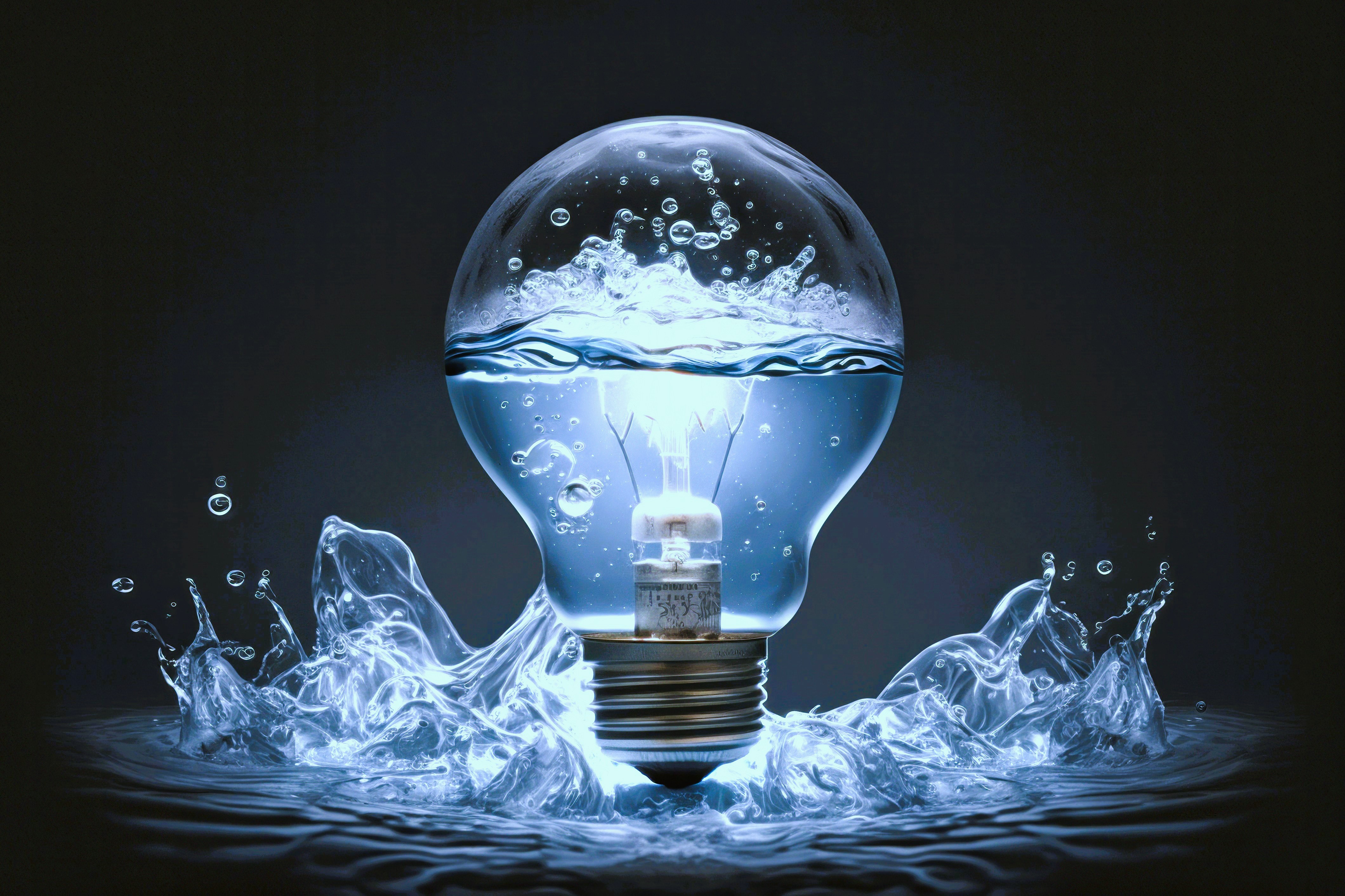 Ampoule énergies cachées dans les eaux