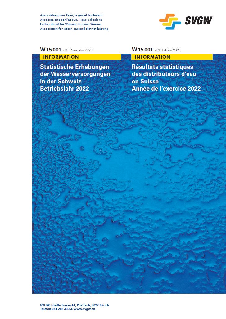 W15001 d/f Statistique d'eau 2023 (exercise 2022)